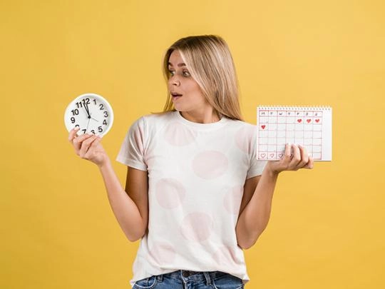 Длительность менструального цикла на протяжении