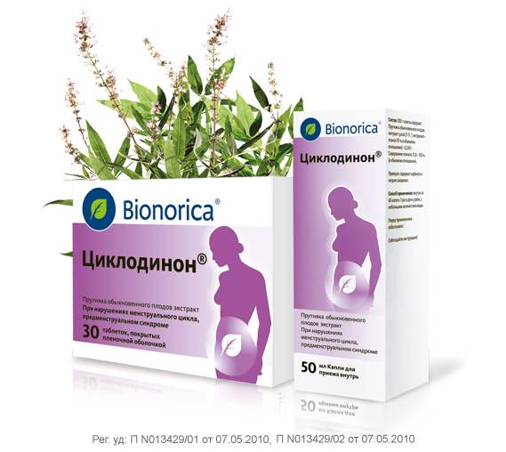 Упаковки Циклодинона®