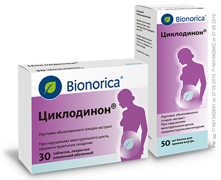 Упаковки Циклодинон®